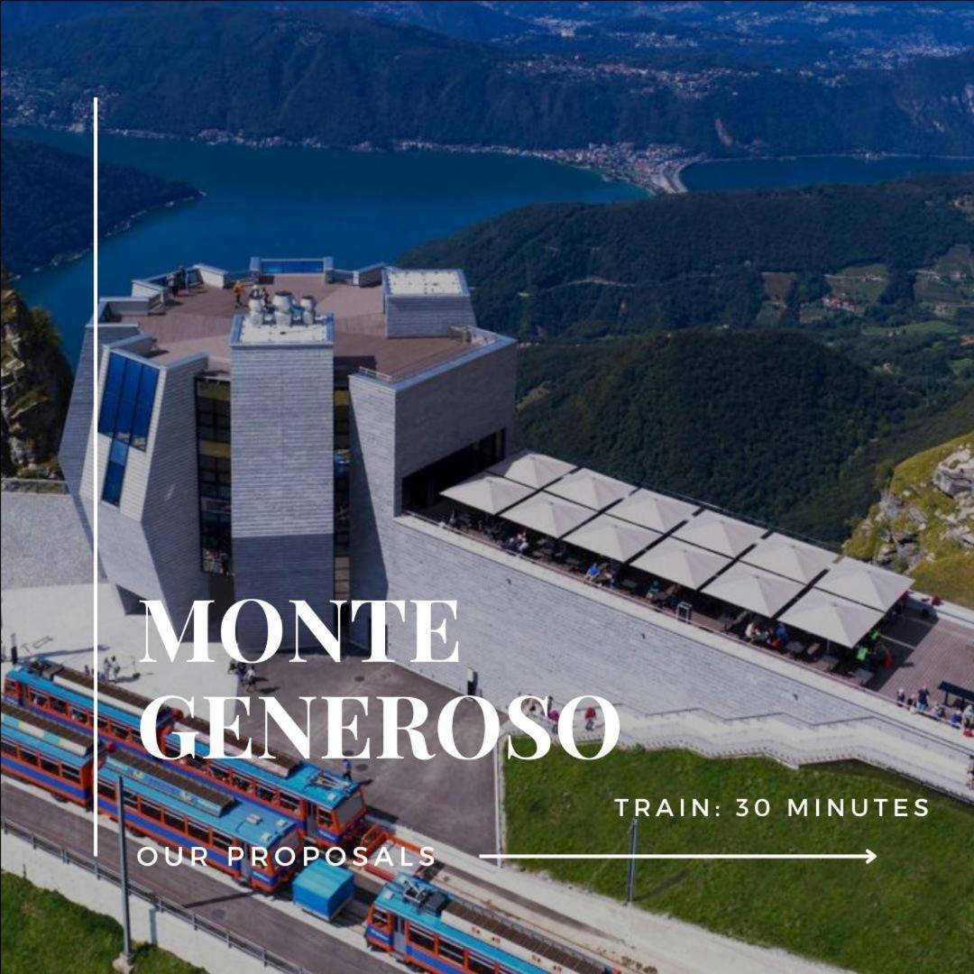 Gotthard House Lägenhet Lugano Exteriör bild